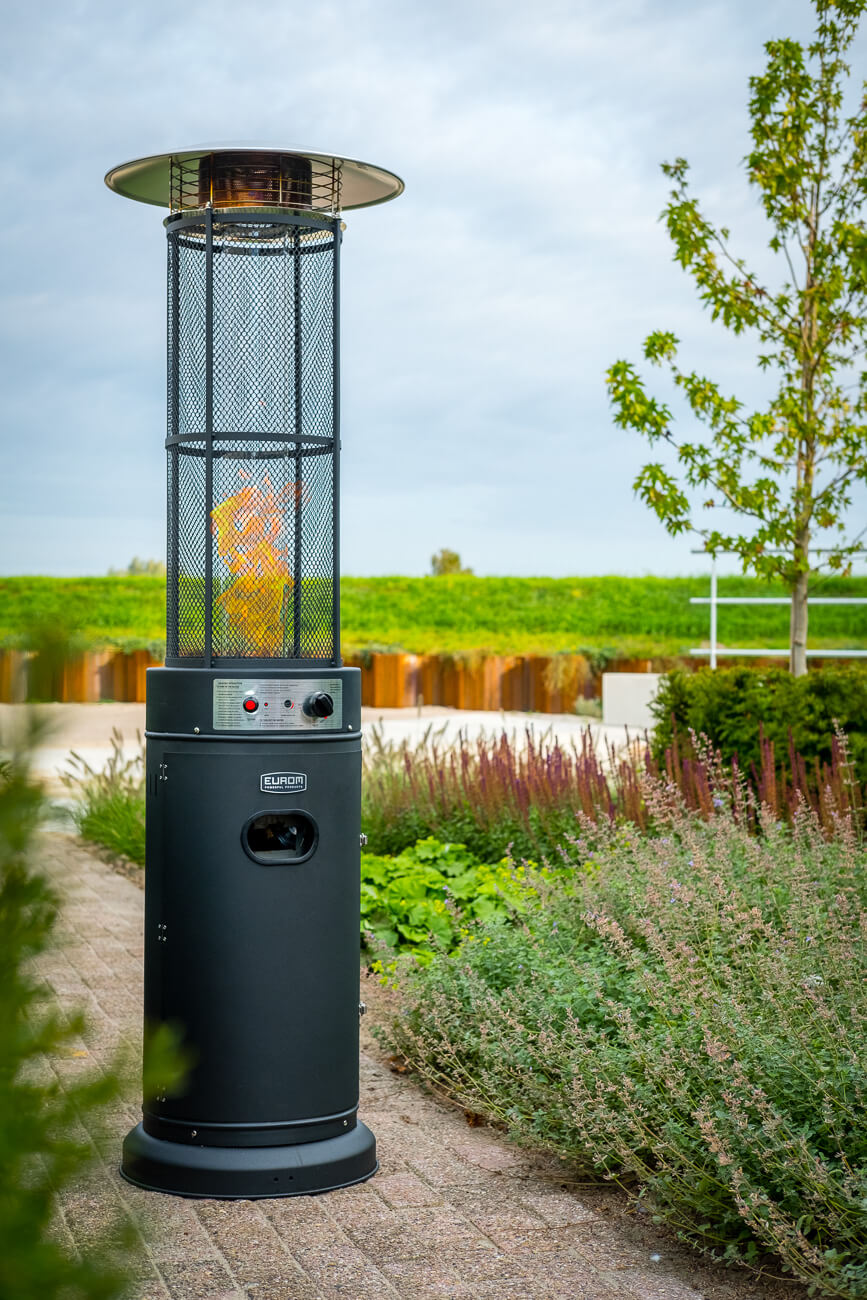 Terassenheizer, Flammenheizer, Gas-Terassenheizung 11000 Watt