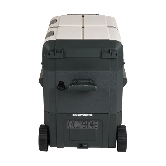 Kompressor Kühlbox 58 Liter mit Gefrierfunktion, EUROM Big Fred, Kühlschrank, Camping, USB, Räder, Flaschenöffner