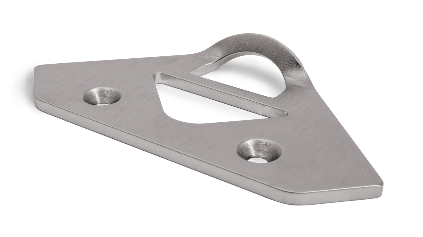 Schlossplatte mit Flaschenöffner für Petromax Kühlbox