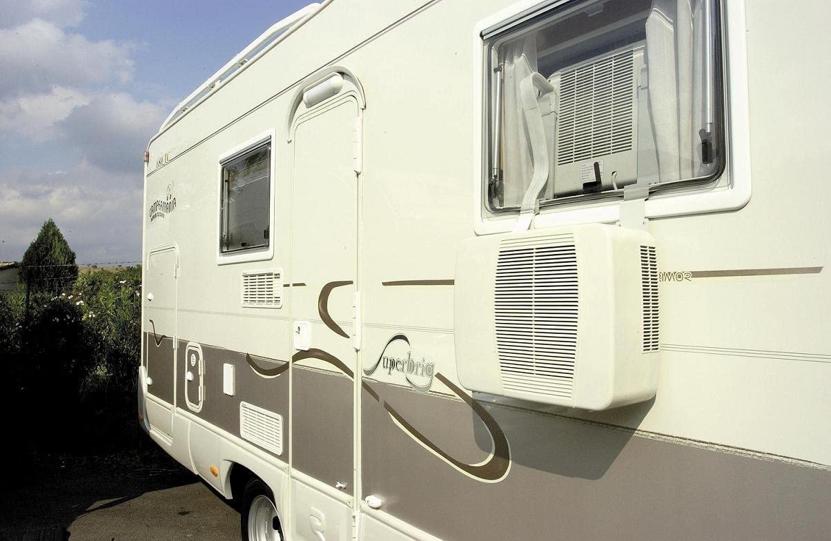 climatiseur portable pour Camper, Caravane, Caravane et Bateau MISTRALVAN  3200 - (3000 BTU) pour les chambres 15-16 m³ : : Cuisine et Maison