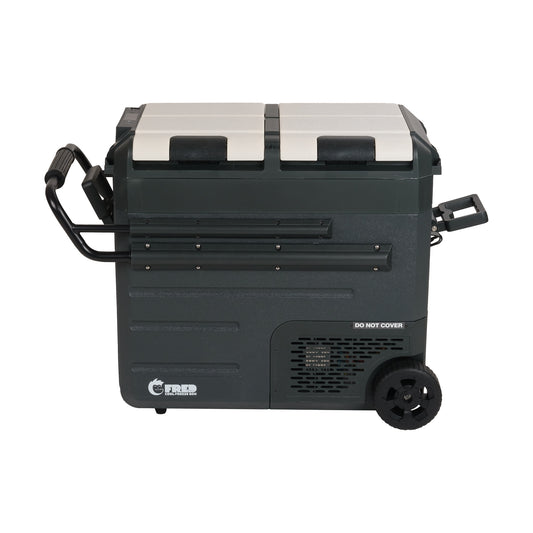 Kompressor Kühlbox 58 Liter mit Gefrierfunktion, EUROM Big Fred, Kühlschrank, Camping, USB, Räder, Flaschenöffner