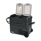 Kompressor Kühlbox 58 Liter mit Gefrierfunktion, EUROM Big Fred, Kühlschrank, Camping, USB, Räder, Flaschenöffner